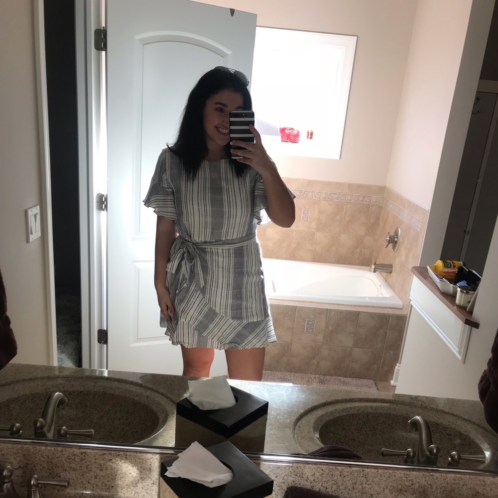 Express wrap dress
